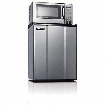 Combination Refrigerator and Microwave image